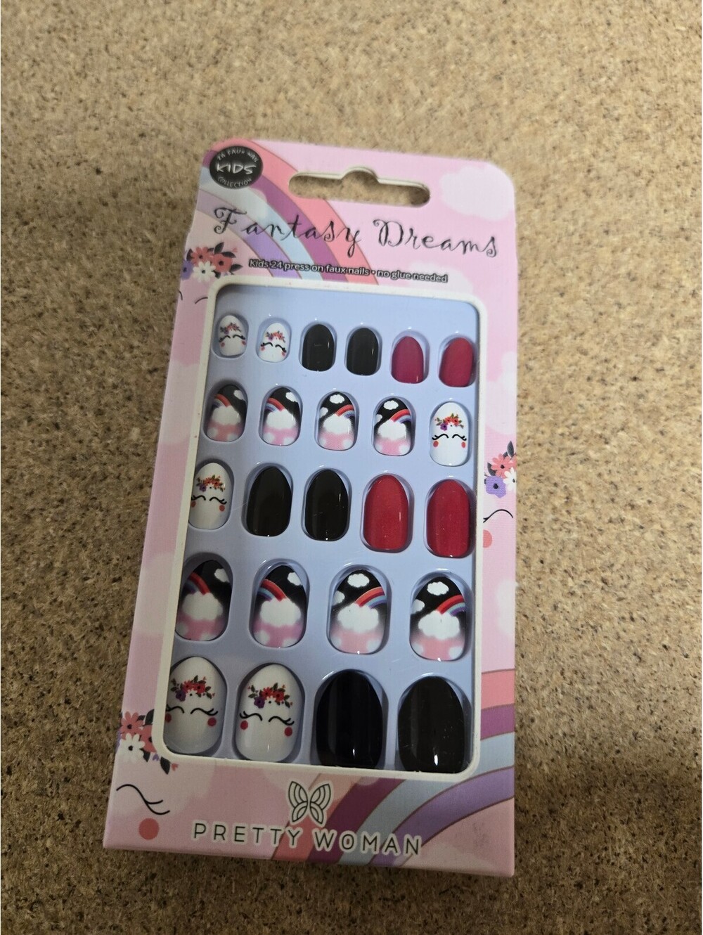 Pretty Woman Fantasy Dreams press-on nails NIB